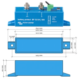 Защита батарей Victron Battery protect 12/24V 100A (10266892)